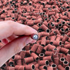 100 PCS 120 Grit Nail Manicure Sanding Bands Nail Drill Bit Sand Band Grit File Sand Piece Set for Acrylic Nails Manicur