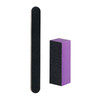 Nail File and Buffer Block Professional Manicure Tools Kits 100180 Grit Black Nail Pedicure File and Sanding Buffing Gri