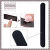 Nail File and Buffer Block Professional Manicure Tools Kits 100180 Grit Black Nail Pedicure File and Sanding Buffing Gri