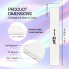 PANA Jumbo DoubleSided Emery Nail File for Manicure Pedicure Natural and Acrylic Nails White Grit 100180 50 Piece Pack