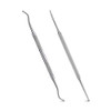 2PCS Ingrown Toenail File and Lifter with Storage CaseYINYIN100 Stainless Steel ingrown toenail ToolDouble Sided Profess