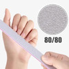 21 Pcs Nail File 8080 Grit Nail FilesGray Double Sided Emery BoardsProfessional Nail Files for Natural and Acrylic Nails