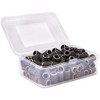 PANA 100 Pieces Nail Sanding Bands Professional Nail Manicure Great Fit for Nail Drill Bits for Acrylic Nails 150 Grit B
