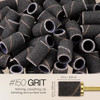 PANA 100 Pieces Nail Sanding Bands Professional Nail Manicure Great Fit for Nail Drill Bits for Acrylic Nails 150 Grit B