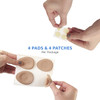 Comfort Zone Extra Thick Callus Remover 4 Piece Medicated Patches