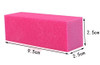 12PCS Colofull Square Nail File Sponge Art Buffer Buffing Polishing Manicure Polisher Pedicure Nail Tool Kit Set Sanding