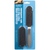 ForPro Professional Collection Stainless Steel Pedi File Kit 100 Sanitizable Pedicure File for Heels and Feet Includes S