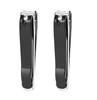 ICEYLI Large Nail Clippers Set2 Pcs Premium Stainless Steel Fingernail Toenail Clippers Curved Blade with Sharp and Stur