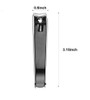 ICEYLI Large Nail Clippers Set2 Pcs Premium Stainless Steel Fingernail Toenail Clippers Curved Blade with Sharp and Stur