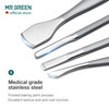 MRGREEN Pedicure Knife Set Professional Ingrown Toenail Clippers Foot Care Tools Stainless Steel Nail Cuticle Nippers Re