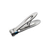 Motanar 15mm Wide Jaw Opening Deluxe Sturdy Stainless Steel Toenail Clippers for Thick Nails Gunblack Big Size Suitable