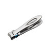 Motanar 15mm Wide Jaw Opening Deluxe Sturdy Stainless Steel Toenail Clippers for Thick Nails Gunblack Big Size Suitable