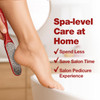 Probelle Double Sided Multidirectional Nickel Foot File Callus Remover Immediately Reduces calluses and Corns to Powder