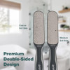 Probelle Double Sided Multidirectional Nickel Foot File Callus Remover Immediately Reduces calluses and Corns to Powder