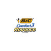 BIC Comfort 3 Advance Disposable Razors for Men For an UltraSoothing and Close Shave 4 Piece Razor Set
