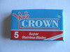 100 Crown Super Stainless Double Edge Safety Razor Blades