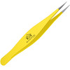 Majestic Bombay Fine Point Tweezers for Women and Men Splinter Ticks Facial Brow and Ingrown Hair RemovalSharp Needle No