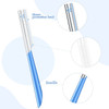 Women Facial Razor for Hair Removal Dermaplaning Tool Peach Fuzz Trimmer Fine Hair Remover Eyebrow Razors and Dermaplane