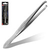 Solingen Stainless Steel Professional Slanted Tweezers Best for Eyebrows Extensions Facial Hair Made in Germany