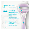 Gillette Venus ComfortGlide Freesia Womens Razor 1 handle 2 refills