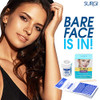 Surgiwax Microwaveable Facial Hair Removal Wax Hard Wax Kit Stripless Hair Removal for Face Upper Lip AtHome Waxing Kit