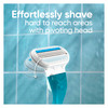 Gillette Venus Smooth Razor for Women Includes 1 Reusable Razor Handle 2 Count 3Bladed Refills Ergonomic Soft Grip Handl