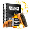 Leven Rose Beard Oil for Men and Beard Softener 100 Pure Natural for Bearded Men Mustaches and Moisturized Skin 1 oz by