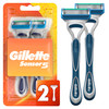 Gillette Sensor5 Mens Disposable Razors 2 Count