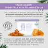 Satin Smooth Honey Wax with Vitamin E Hair Removal Wax for Sensitive Skin Full Body Waxing Ideal for Coarse and Medium H