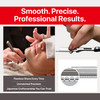 Feather Nape Blades Single Edge Guarded Replacement Blades Fits Feather Nape Body Razor For Thinning Layering Precision