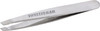 Tweezerman Mini Slant Tweezer Tweezers for Eyebrows Travel Tweezers for Eyebrows Facial Hair Classic Stainless
