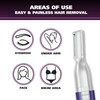 Wahl Clean Confident Female Battery Pen Trimmer with Rinseable Blades for Eyebrows Facial Hair Light Grooming Hygienic G