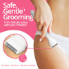 PalmPerfect Womens Body Hair Trimmer Bikini Trimmer for Women Pubic Hair Grooming Smooth Glide Electric Razors Women Ele