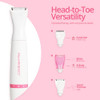 PalmPerfect Womens Body Hair Trimmer Bikini Trimmer for Women Pubic Hair Grooming Smooth Glide Electric Razors Women Ele