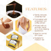 GiGi Espresso All Purpose Honee Soft Wax for Hair Removal with Antioxidant for Face Body Removes Coarse and Fine Hair 14
