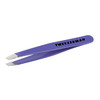 Tweezerman Mini Slant Travel Tweezers For Eyebrows Travel Tweezers for Eyebrows Facial Hair Blooming Lilac