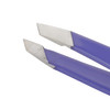 Tweezerman Mini Slant Travel Tweezers For Eyebrows Travel Tweezers for Eyebrows Facial Hair Blooming Lilac