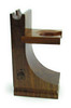 GBS Deluxe Wooden Shaving Razor and Shave Brush Stand Safety Razor Brush Holder Prolong The Life of Your Shaving Brush a
