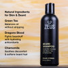 ZEUS Beard Shampoo Cleansing Moisturizing with Green Tea Natural Ingredients to Soften 8 oz Made in USA Vanilla Rum