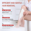 VGO Painless Hair Removal Cream for Women Men Hair removal cream for body back legs All Skin Types 406oz wSpatula