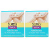 SurgiWax Microwave Hair Removal Hard Wax for Body 4Ounce Boxes Pack of 2