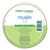 Clean Easy Muslin Wax Strips Extra Large Wax Strip Roll for Full Body Facial Hair Removal 35 x 40 Yards
