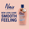 Nair Sensitive Formula Shower Cream Hair Remover with Coconut Oil and Vitamin E 126oz