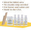 GiGi Brazilian Bikini Waxing Microwave Formula Home Hair Removal Kit