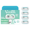 Venus Deluxe Smooth Sensitive Womens Razor Blade Refills 4 Count Holiday Gifts for Women