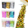 Glitter Wenida 9 Colors 105g Holographic Iridescent Chameleon Festival Sequins Craft Chunky Glitter for Arts Face Hair Body Nail online at globaldelivered