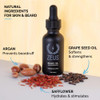 ZEUS Natural Beard Oil Premium Conditioning Beard Oil to Soften Beard Mustache MADE IN USA Verbena Lime 1 oz