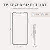 Tweezerman Stainless Steel Slanted Point Tweezer Eyebrow Precision Tweezers Facial And Ingrown Hair Removal Classic Stai