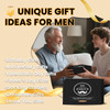 Isner Mile Beard Grooming Kit for Men Care with Beard Wash Oil Balm Brush Comb Straight Razor Mens Birthday Christmas St