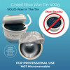 Cirepil Blue 400g 1411 oz Hard Wax Tin Face Body Wax Unscented No Strip Needed Perfect for Sensitive Skin Brazilian Waxi